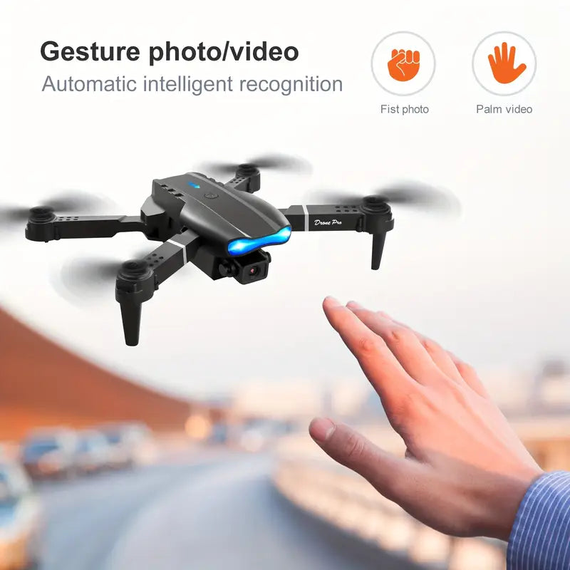 HD Dual Cameras E99 Pro K3 Drone – Foldable, 480p Camera, Beginner-Friendly