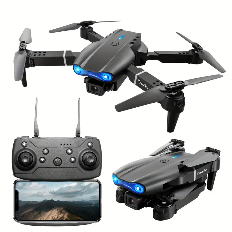 HD Dual Cameras E99 Pro K3 Drone – Foldable, 480p Camera, Beginner-Friendly